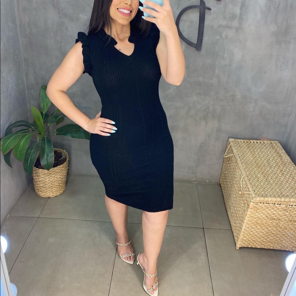 Super elegant bodycon black Dress